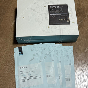 프리메라 씨드 앤 스프라우트 에너지 마스크 로터스 20ml 10매