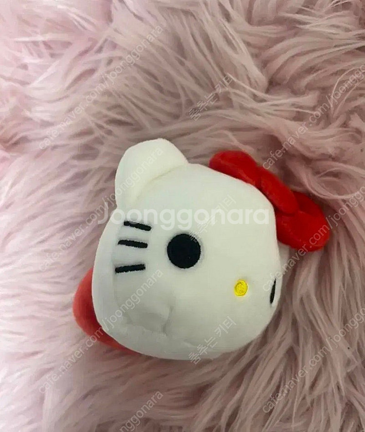 하찮은 키티 인형 애벌레 개그 고전키티 인형 키링 키티...--0