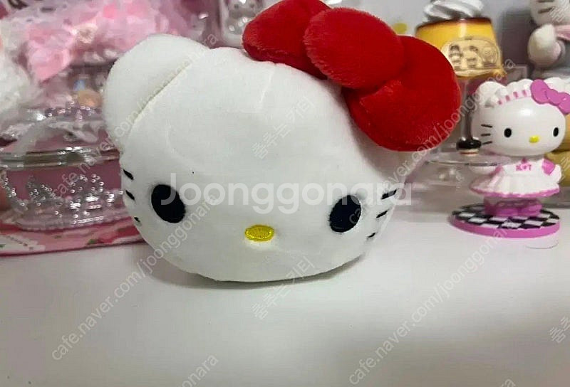 하찮은 키티 인형 애벌레 개그 고전키티 인형 키링 키티...--4
