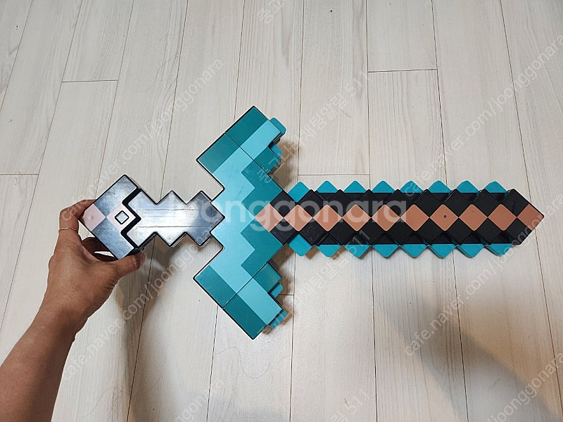 마인크래프트 곡괭이(칼 변신)--2