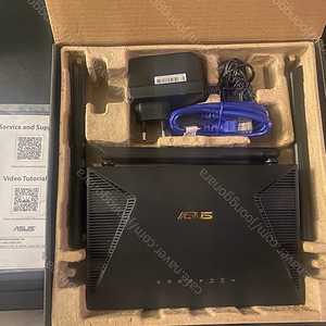 ASUS WiFi 6 공유기 RT-AX53U 판매합니다 (박스 풀셋, A/S 1년 4개월 이상 남음)
