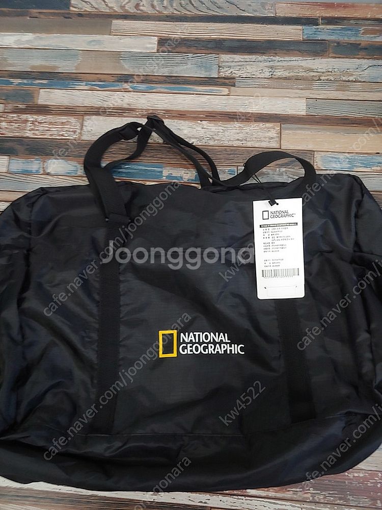 내셔널 지오그래픽 스퀘어 포켓 트래블백...새상품..자...--0