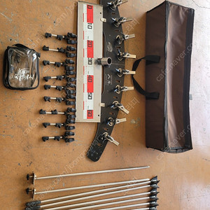 민물낚시 받침틀 10단 접이식10단 받침틀 12단 사용가능