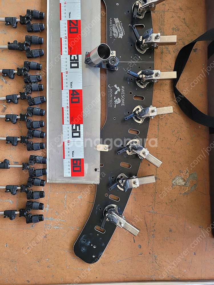 민물낚시 받침틀 10단 접이식10단 받침틀 12단 사용가능--3