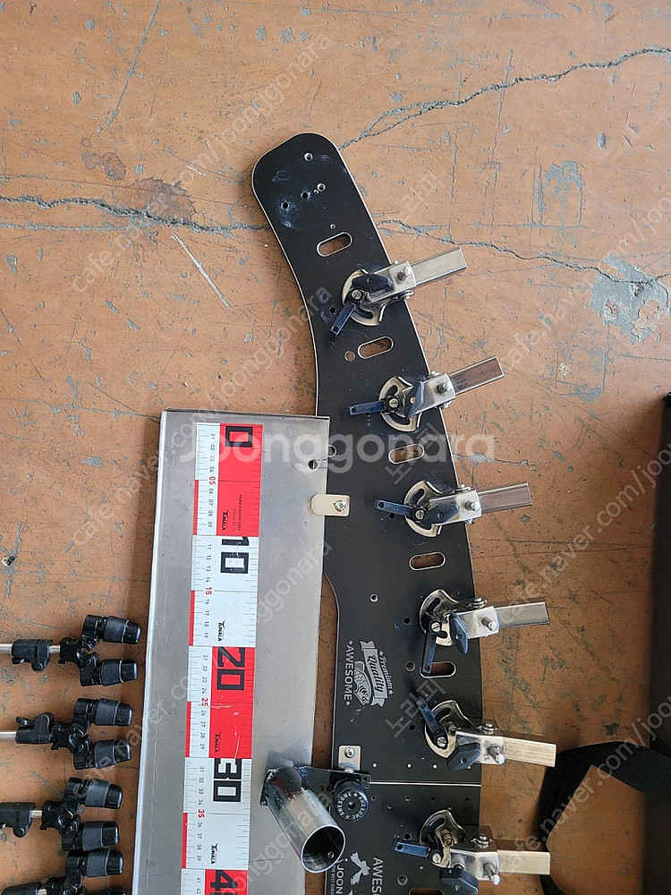 민물낚시 받침틀 10단 접이식10단 받침틀 12단 사용가능--4