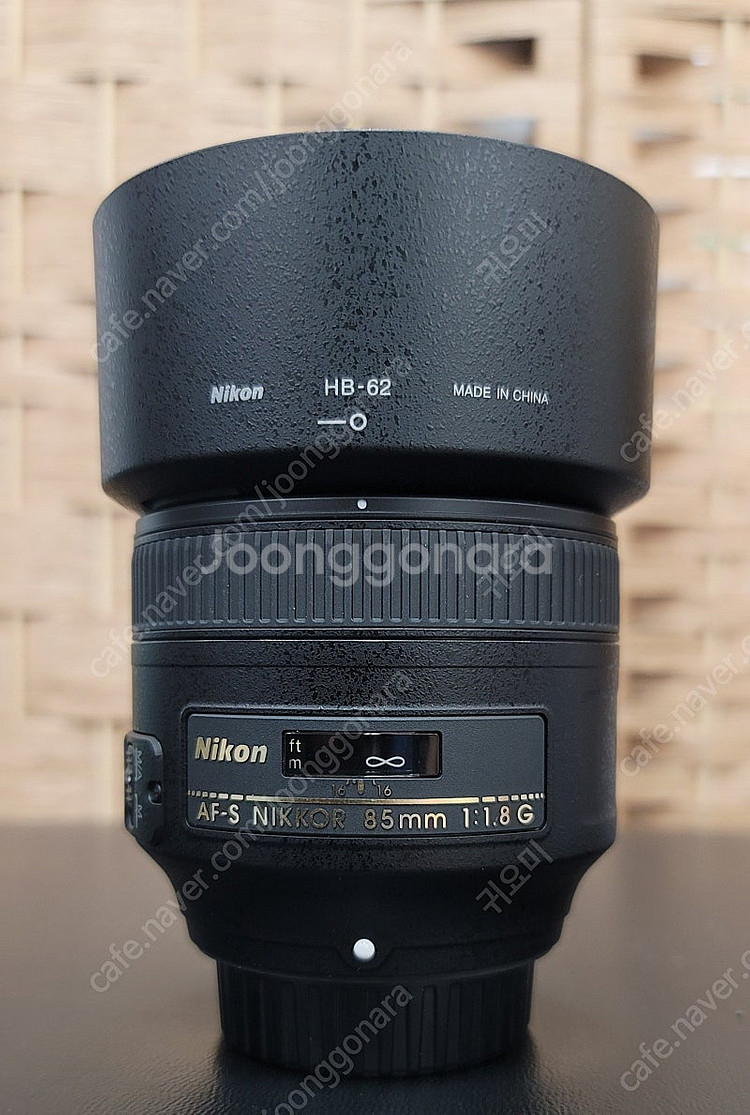 니콘/정품 af-s 85mm f1.8g 박스풀셋--1
