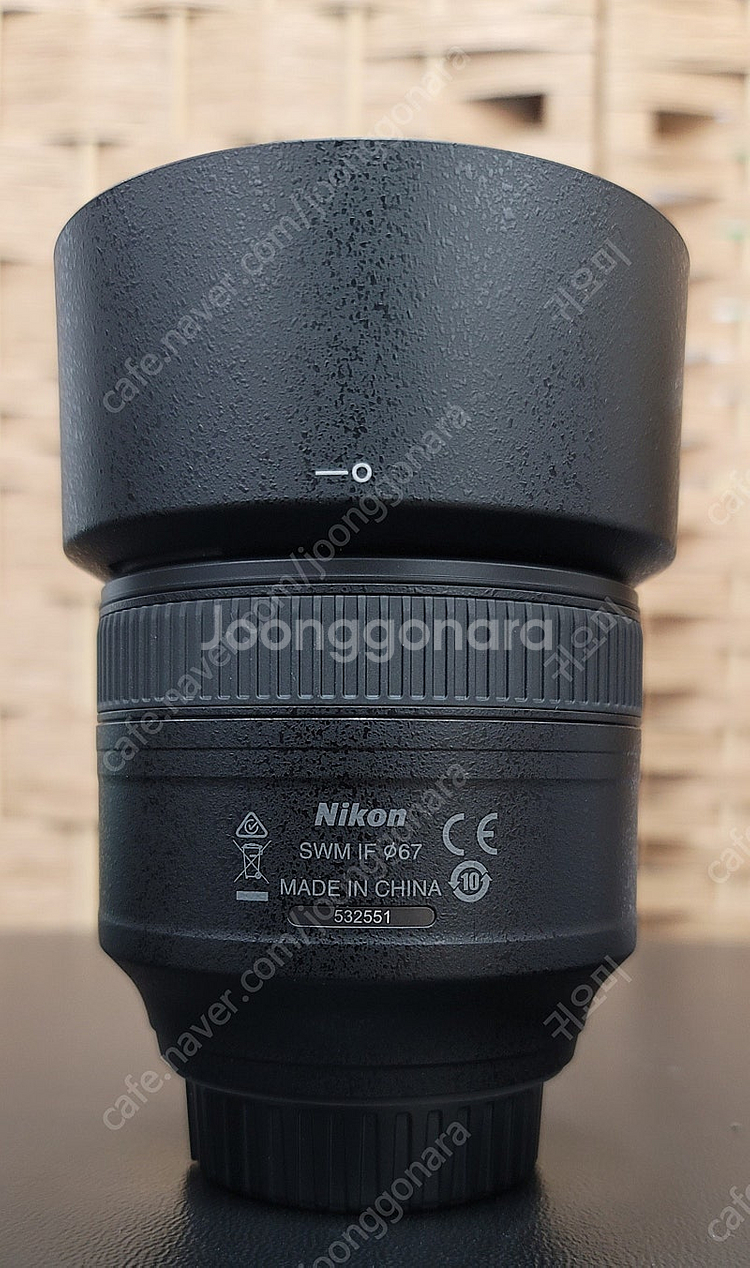 니콘/정품 af-s 85mm f1.8g 박스풀셋--2