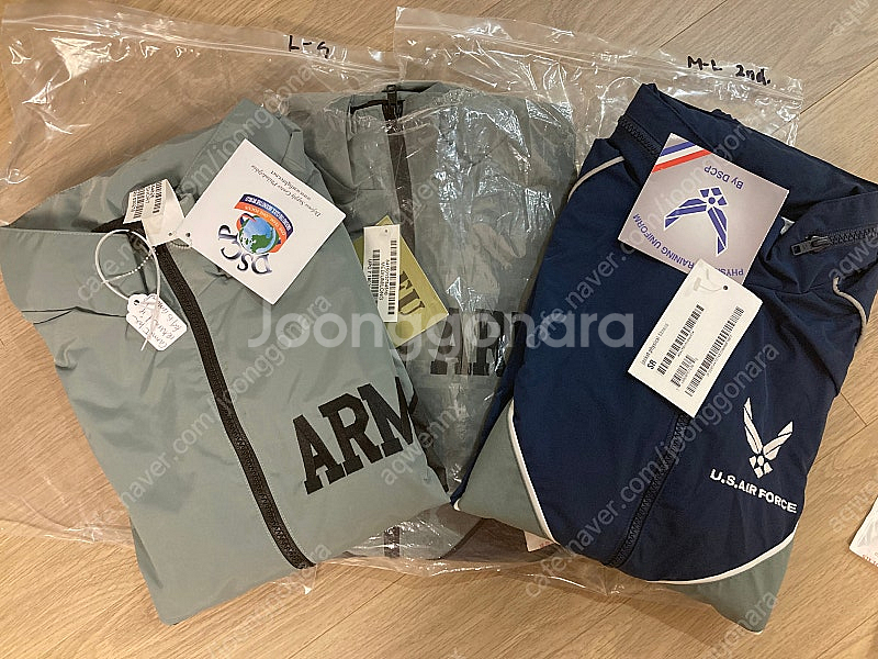 [데드스탁] IPFU 미군/공군 아미 바람막이 자켓--0