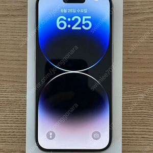 아이폰 14 프로 화이트 256GB 북미판 65만