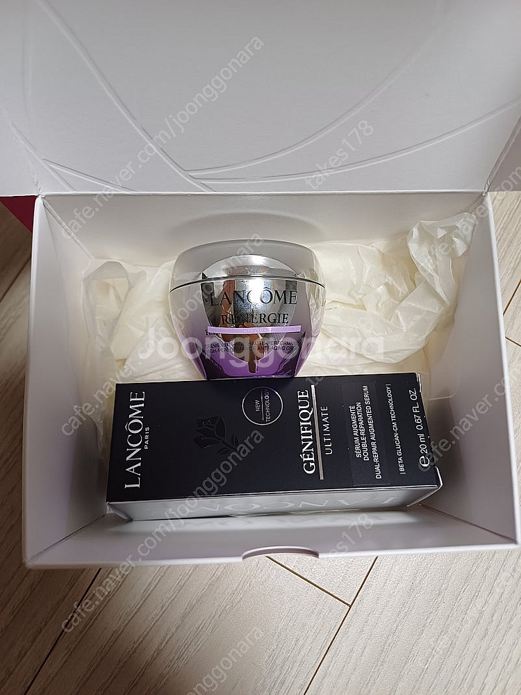 랑콤 제니피끄세럼20ml,레네르지크림15ml--0