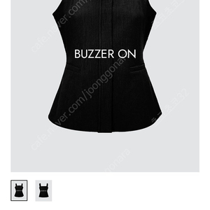 버저온 여름용 시어 뷔스티에(새상품)