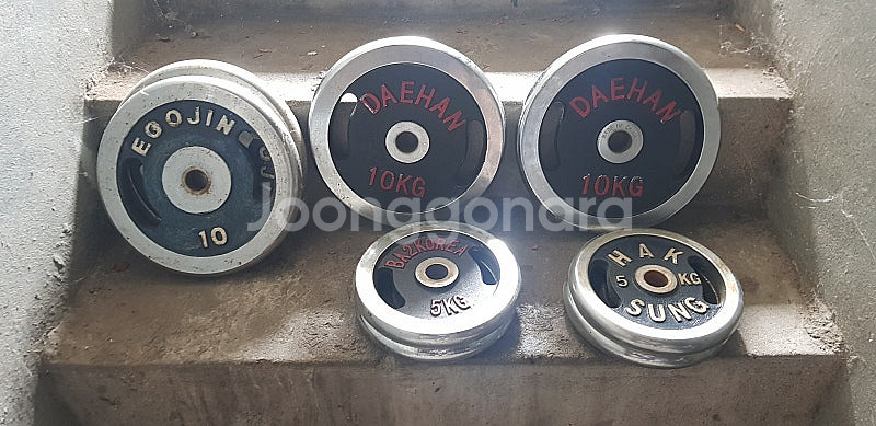 손잡이 달린 경량원판28mm 10킬로 5킬로 10kg ...--0