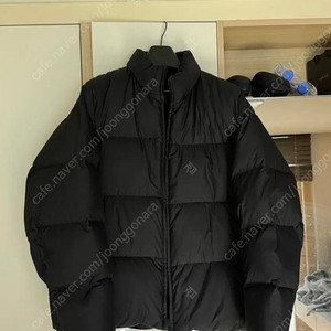 일꼬르소 블랙 숏패딩 XL