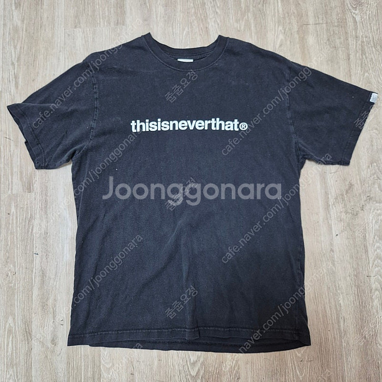디스이즈네버댓 인터내셔널 빅로고 반팔티--0