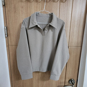 (M)여성 안다르 플리스 오픈 카라 티셔츠