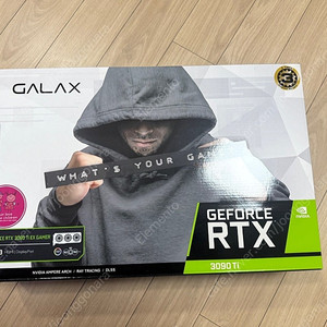 갤럭시 RTX3090 Ti EX GAMER BLACK D6X 24GB 25년10월까지 보증