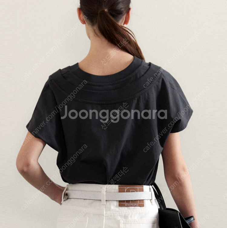 헬베티카 데님팬츠,스테이피플 티셔츠,오디너리먼트 르모먼...--9