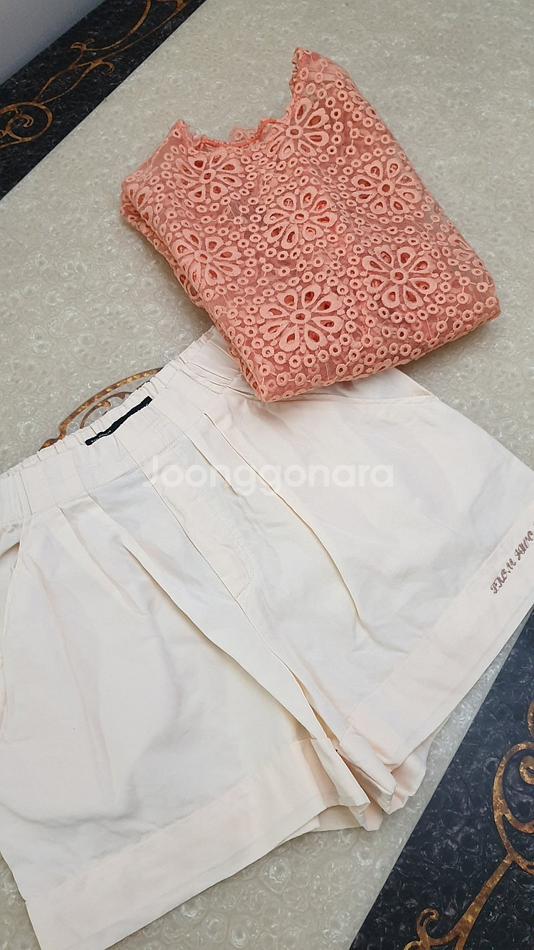 (한벌세트가격)두타몰 디자이너 제작 오간자쉬폰 아일렛 ...--9