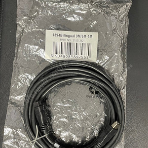 Firewire IEEE 1394 라인 9핀-6핀 케이블 팝니다.