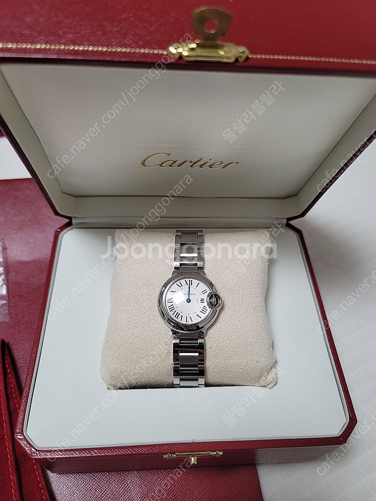 까르띠에 발롱블루28 mm--0