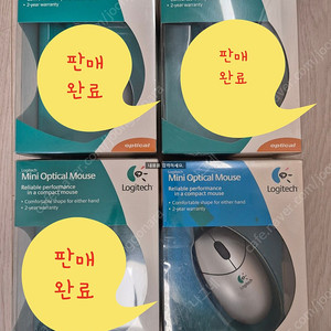 [가격인하]로지텍 미니옵 개봉 미사용품 4개 판매합니다