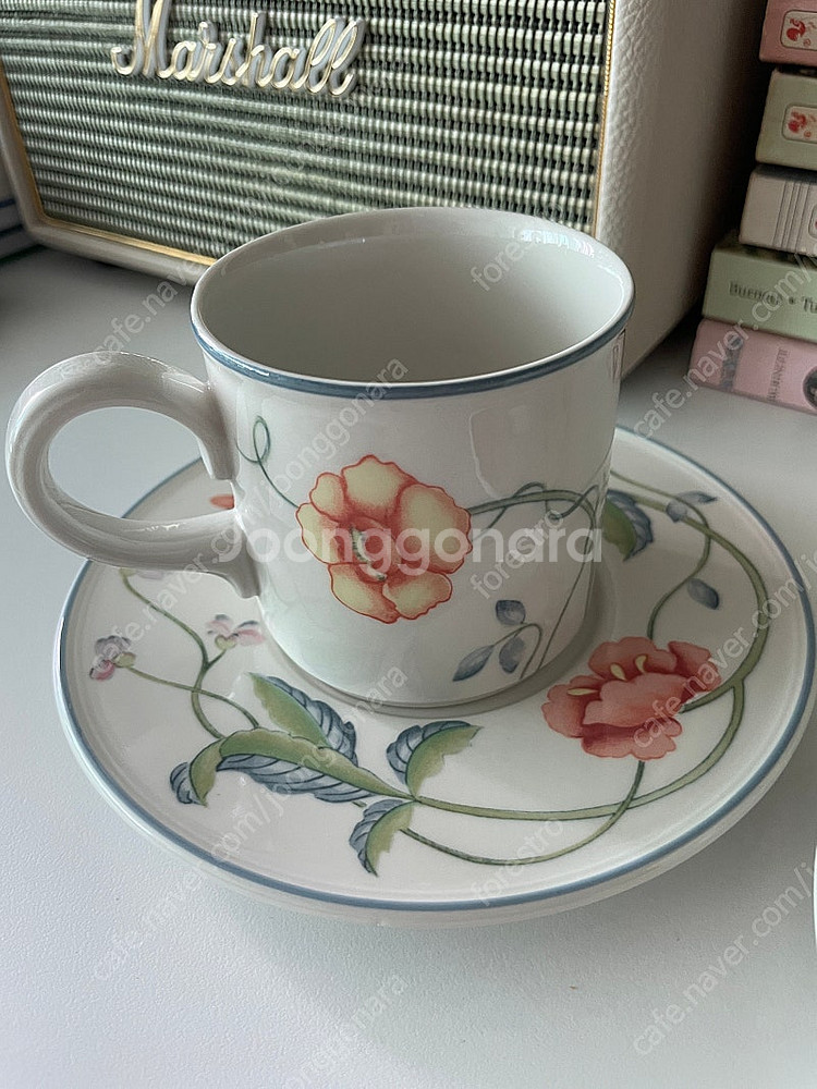 빌레로이앤보흐 알베르티나 컵앤소서 (2조 가능) 새 상...--2