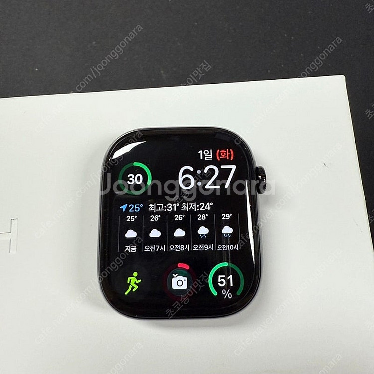 애플워치10 제트블랙 46MM GPS--0