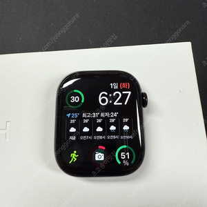애플워치10 제트블랙 46MM GPS