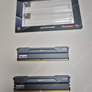 essencore klevv ddr5 6400 cl32 bolt v amd 에디션 32gb(16gx2)