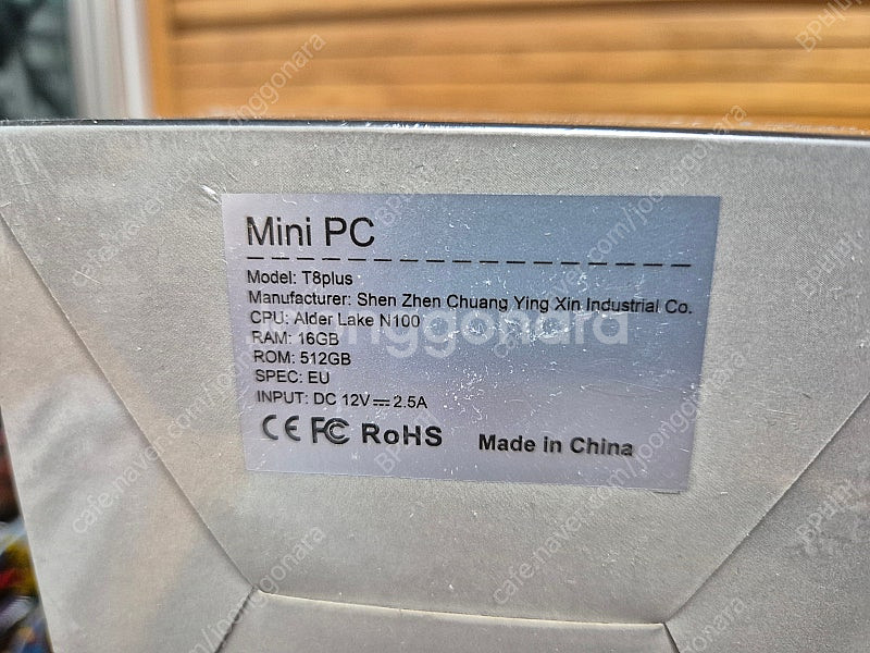 미니 PC 파이어뱃 T8 Plus N100 16GB 5...--1