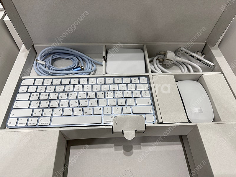 M4 imac 24 (블루) 싸게 판매합니다.--1
