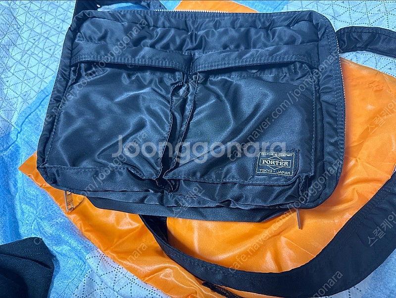 요시다포터 숄더 탱커백 라지 블랙--0
