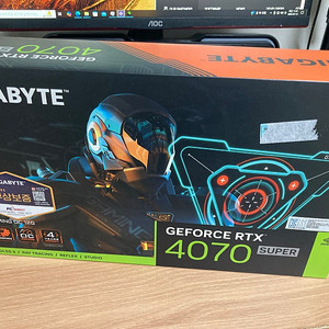 기가바이트 RTX 4070 SUPER GAMING OC 새제품급