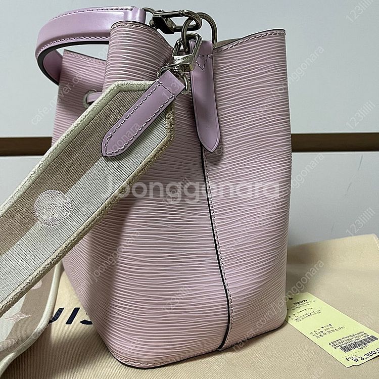 루이비통 네오노에BB 에피 자카드스트랩 기모브퍼플 핑크...--3