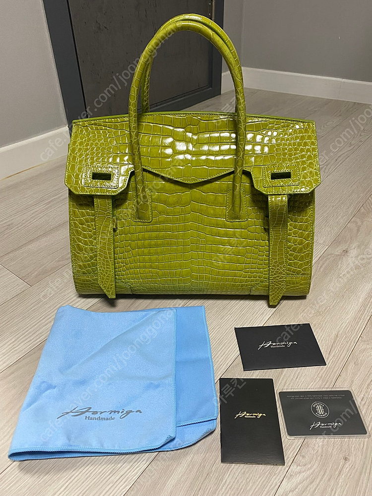 호미가 악어백 팝니다. (새상품급 / 올리브 그린) 이미지