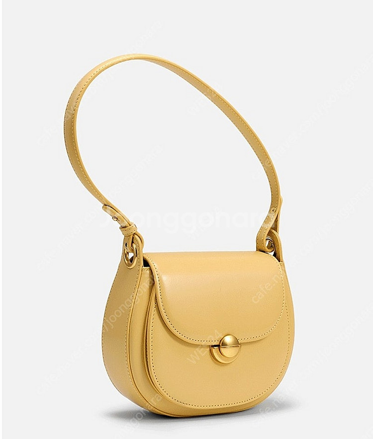 새제품) 천연소가죽 3way 크로스백 & 숄더백 &토트백 옐로우--3