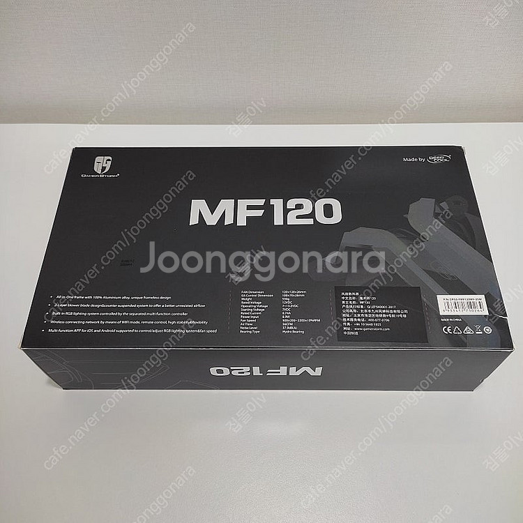 [미개봉] 딥쿨 게이머스톰 MF120 RGB 트리플 패...--3