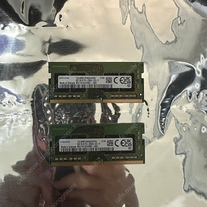 삼성 노트북용 DDR4 3200 8GB 램 2장