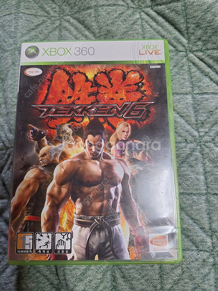 (가격재인하)xbox360 철권6 정발판 한글자막 상태...--0
