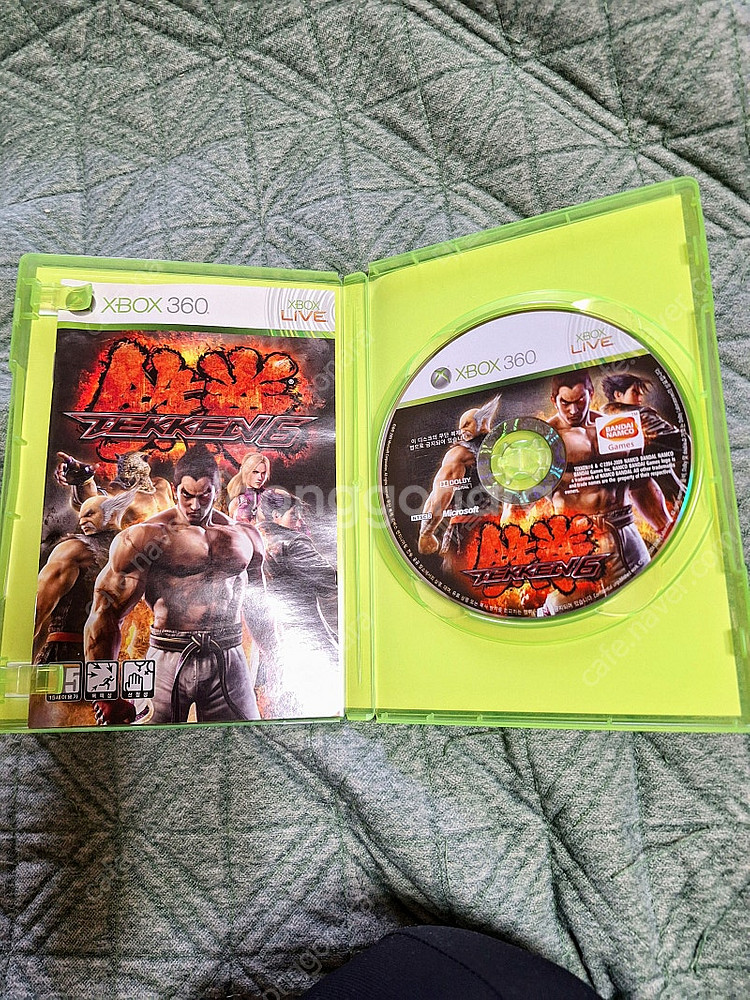 (가격재인하)xbox360 철권6 정발판 한글자막 상태...--1