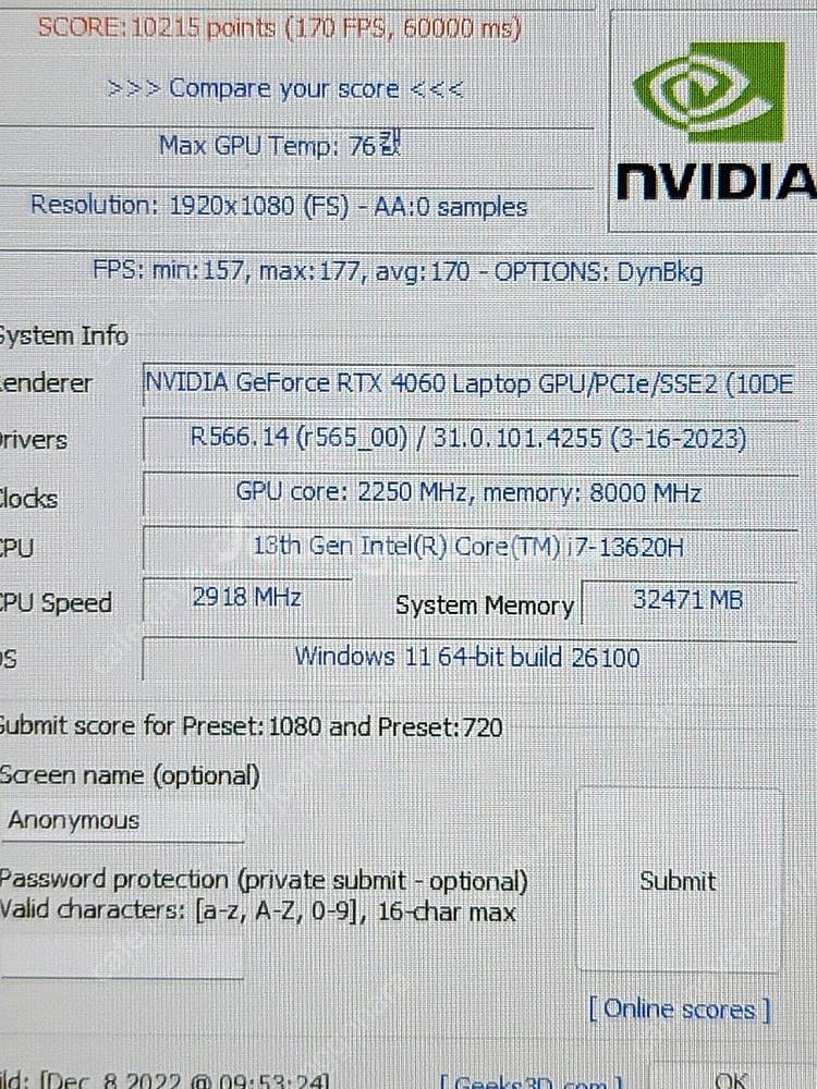 MSI 카타나 i7 4060 노트북 B13VFK 17인...--5