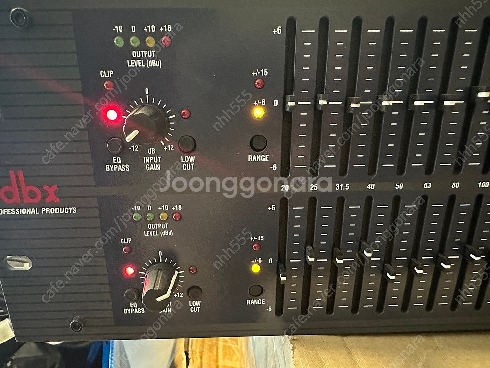 dbx 1231 EQ 그래픽 이퀄라이저 , JTS US...--6