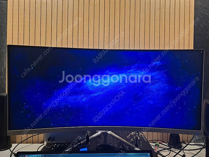 한성 와이드 커브드 모니터 TFG30F20W--0