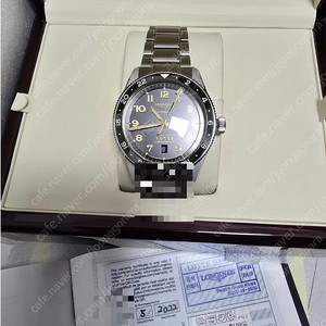 론진 줄루타임 42mm (녹색 베젤)