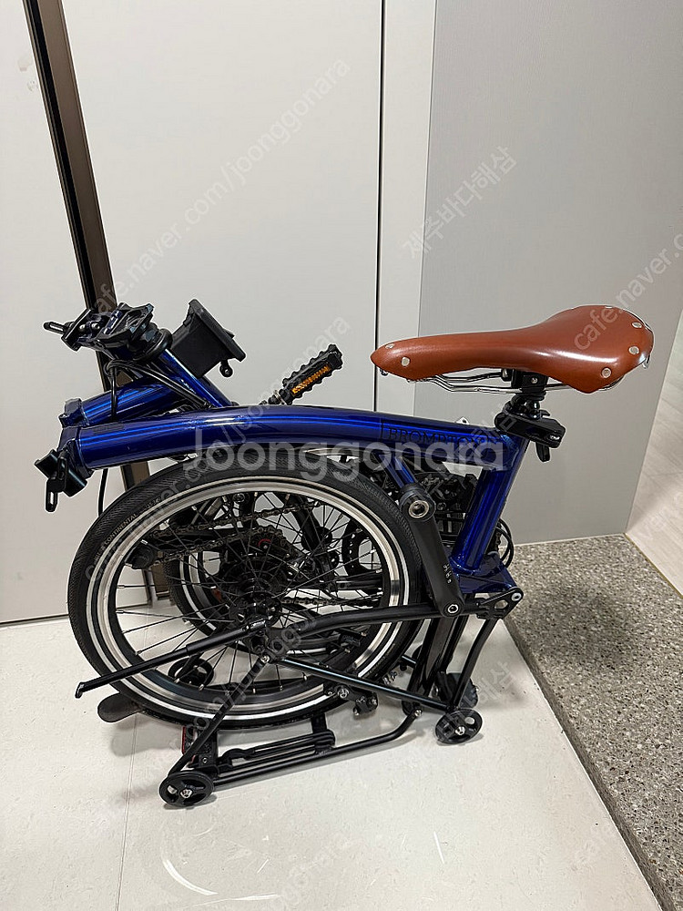 브롬톤 24년 p라인 4단 볼트블루라커 산바디정품 팝니...--0