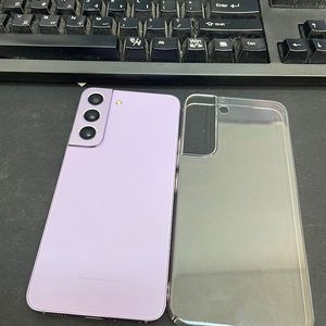 갤럭시S22 보라 256GB 무잔상 상태좋은 중고23만팝니다