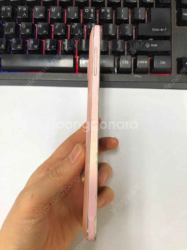 178678 KT 갤럭시노트4S-LTE 핑크 외관깔끔 ...--4