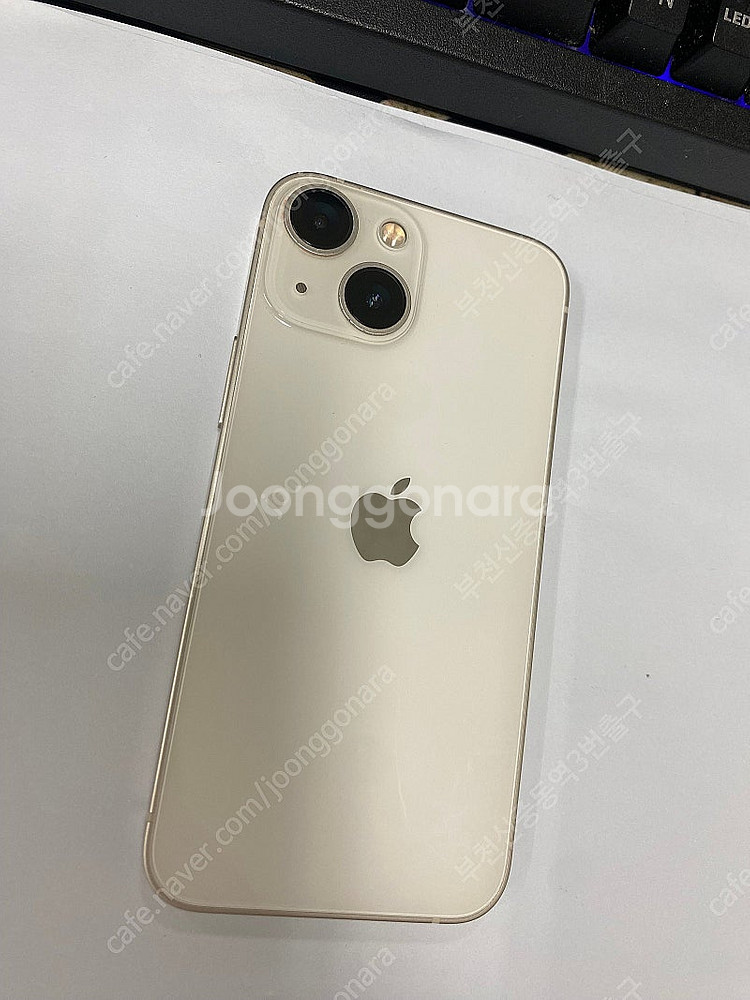 006578 아이폰13미니 화이트 AA급 128GB 무...--0