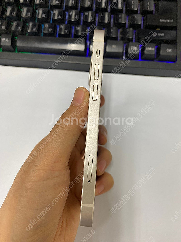 006578 아이폰13미니 화이트 AA급 128GB 무...--4