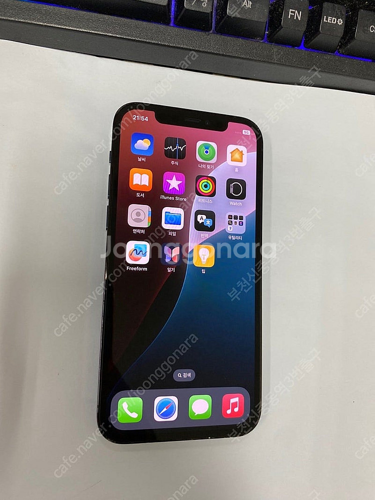 202571 아이폰12프로 블루 AA급 128GB 무잔...--1
